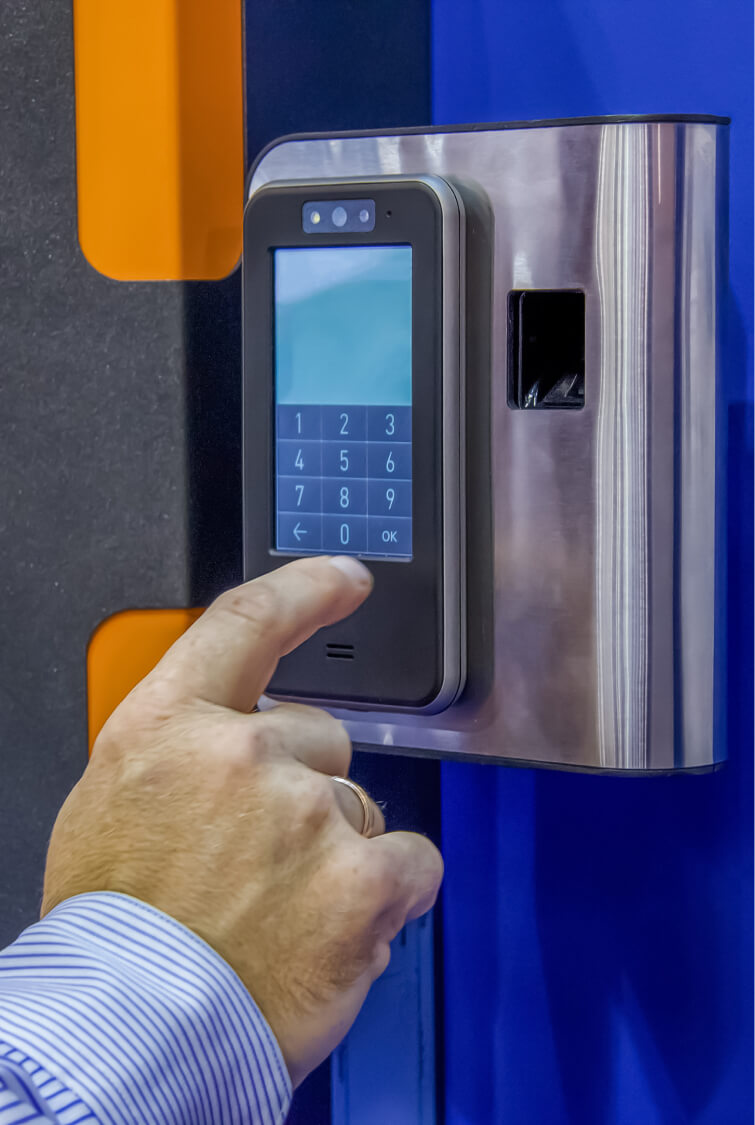 Biometrisches Terminal für die Zugangskontrolle